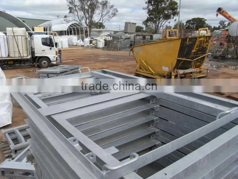 Galvanized or PVC horse stable frame