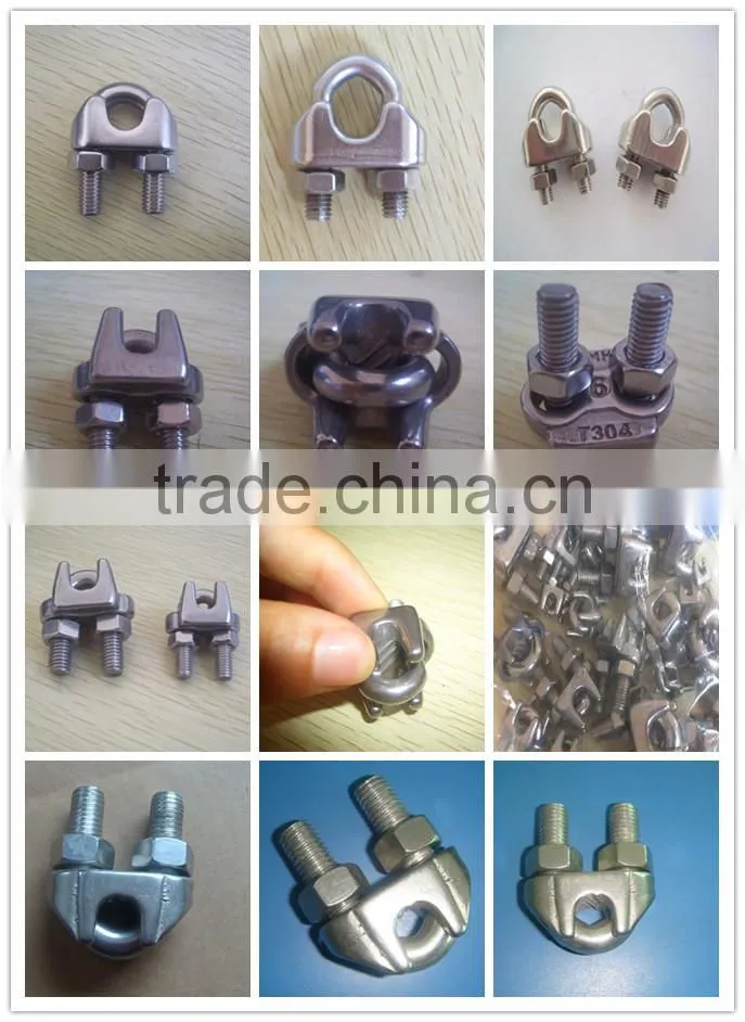 304 stainless steel DIN580 eye bolt and DIN582 eye nut marine hardware