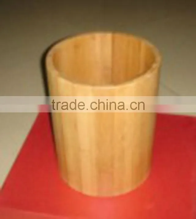 Bamboo waste bin (pyramidal)