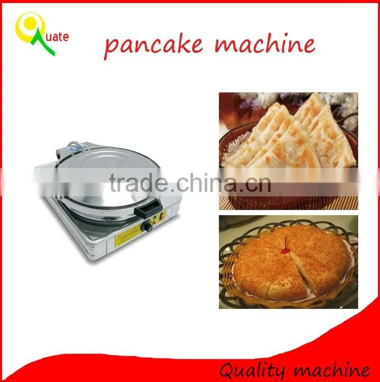 Stainless steel can be rotated pancake making machine,electric mini pancake maker