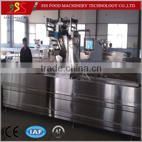 High Efficiency Automatic thermoforming vacuum packing machinery with automatic marking system