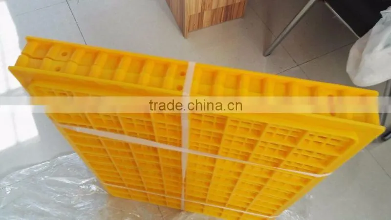 Easy clean plastic poultry cage for transport of chicken/chicken transport cage HJ-DN016