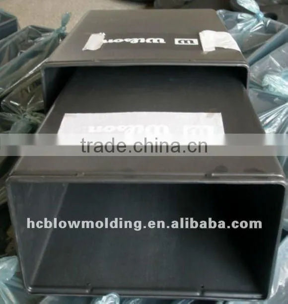 plastic blow mold car trash bin
