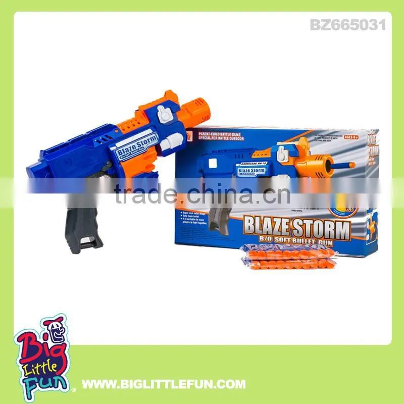 Electric shooting toys gun sniper with 30 soft bullets