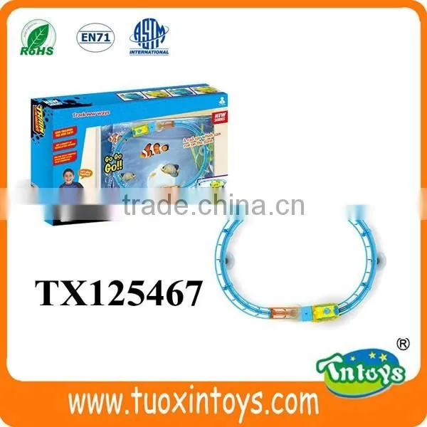 battery operated toy train steam locomotives table set
