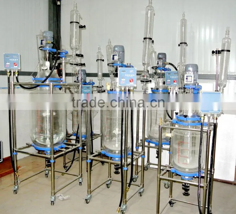 EXSF Explosion-proof Multi-function 50L Fermenter Glass Reactor
