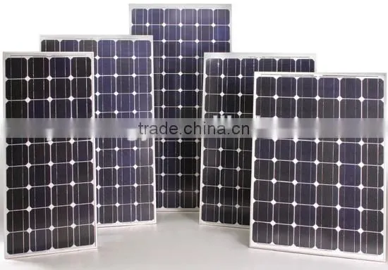 130W solar panel PV module apply to solar generator system