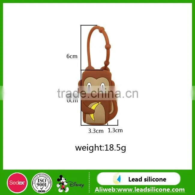 Wholesale Lovely Animal Cute Monkey Shape Hand Sanitizer cover