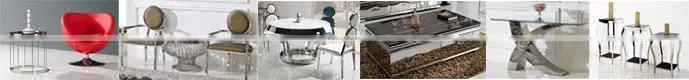 F346 2015 hot sale glass top modern stainless steel console table
