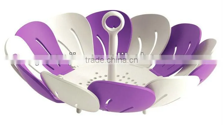 Supply Creative finch Neal telescopic fruit plate / fruit tray --purple