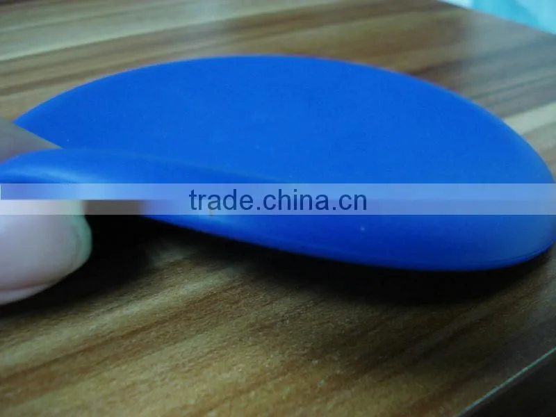 simple color with patterns printed silicone frisbee