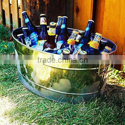 Portable Bucket Charcoal bbq grill metal