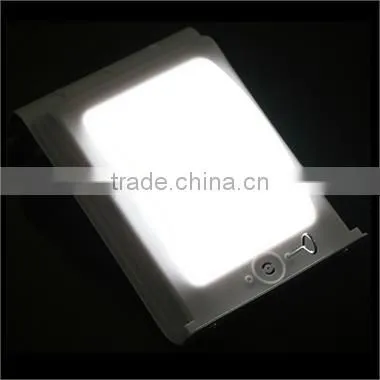 2016 New Coming Solar Motion Sensor Lights Steel Metel Material Rainproof Ourdoor Installation PIR sesnor Light