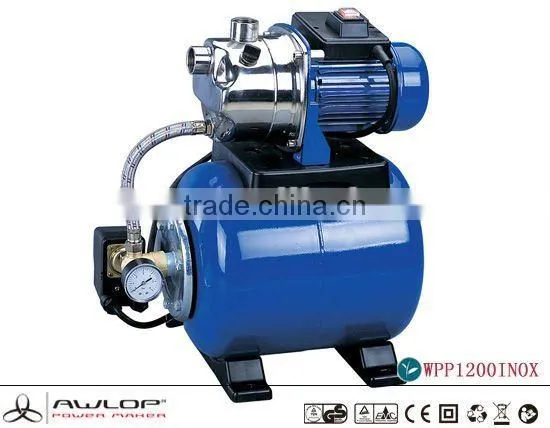 1200W 3800L/h Water Pump Pressure Systems / Electric Water Pump