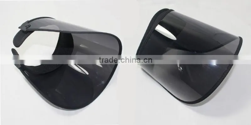 wide brim sun visor hat plastic visor hat