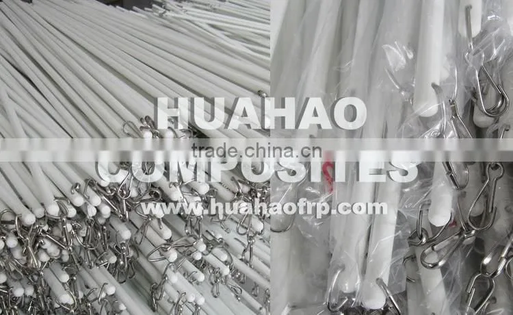 Fiberglass Curtain Sticks,High Quality High Dtrength Fiberglass pull rod
