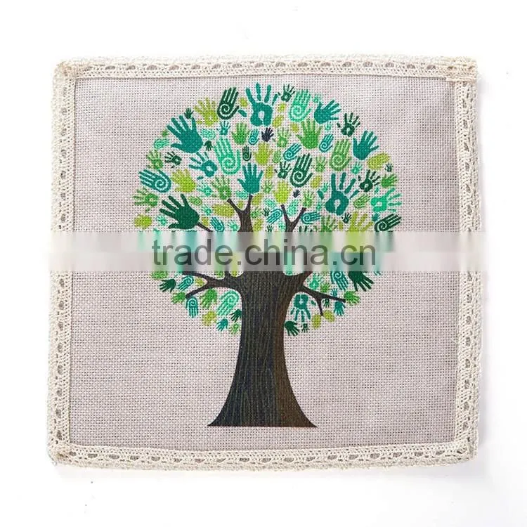 Fashionable Home Decoration Dinner Napkin Linen Cotton Folding Design Napkin Serviette