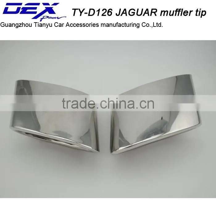 Stainless steel exhaust tip JAGUAR muffler tip