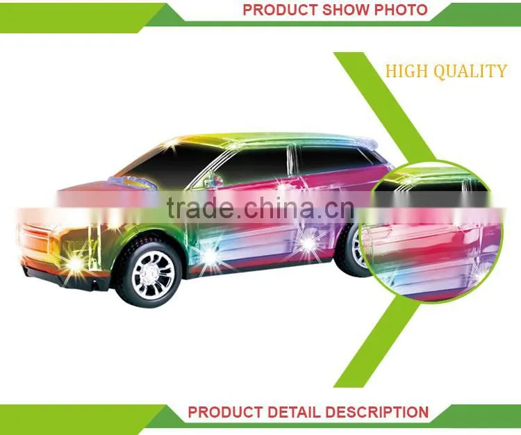 New design plastic electric universal high speed scale model car