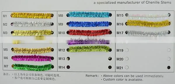 6mm x 12 inch intelligence toys jumbo loopy chenille stems