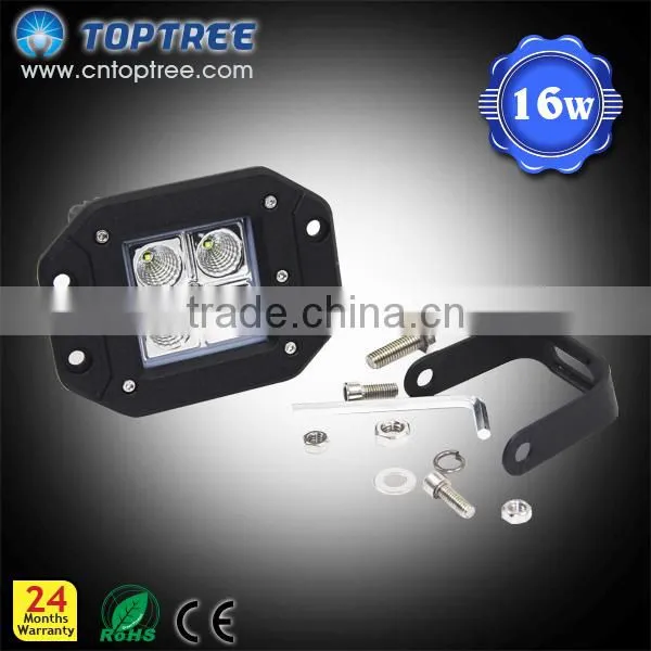 Aluminum Housing 36w COB LED Car Headlight 12v 24v Offroad LED Driving Lights