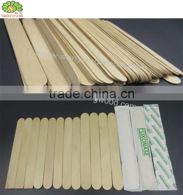 disposable surgical dental birchwood tongue depressors