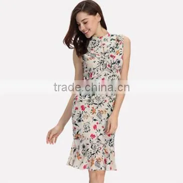 New model casual short thailand women dresses wholesale