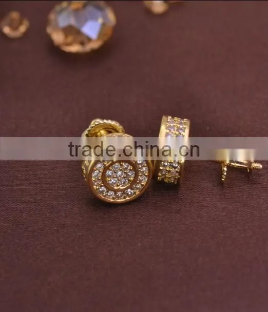 LSE851 silver screw back men earrings factory wholesales