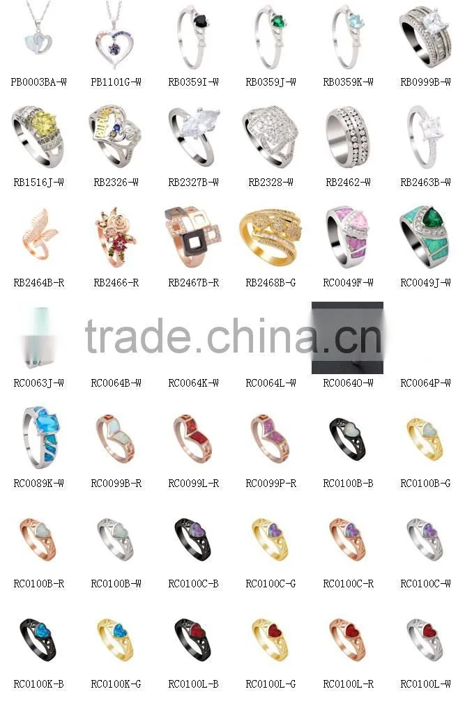 20170622 latest earrings rings in stock