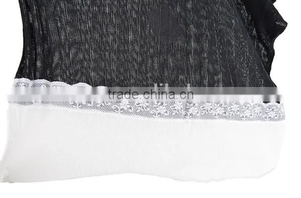 Women blockcolor batwing sleeve seamless knit pullover