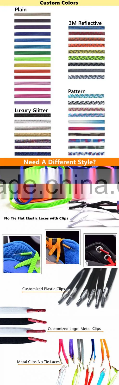 No Tie Shoelaces For Individuals with Special Needs Pregnant Mommy - Neon Green No-Tie Shoelaces - Amazon Supplier