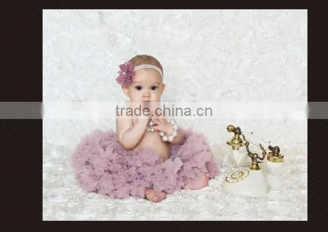 2016 wholesale boutique spring summer fashion casual design short fluffy Chiffon tutu skirt for baby girls
