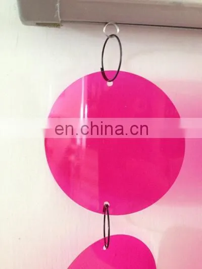 plastic metallic color sequin restaurant curtain