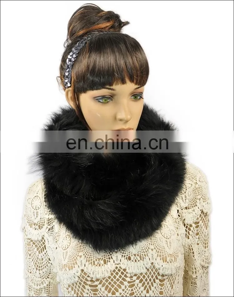 Factory Sale 2015 Fashion Multifunction Real Mink Fur Amazing Scarf