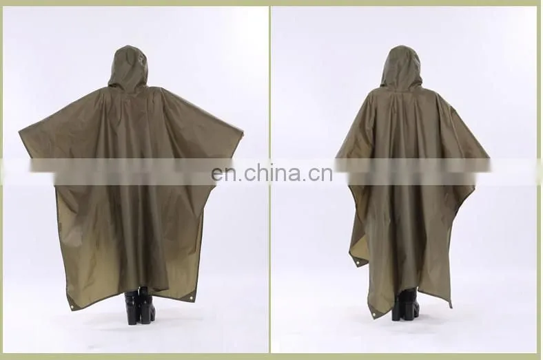Maiyu high quality polyester portable rain poncho for mountaineering