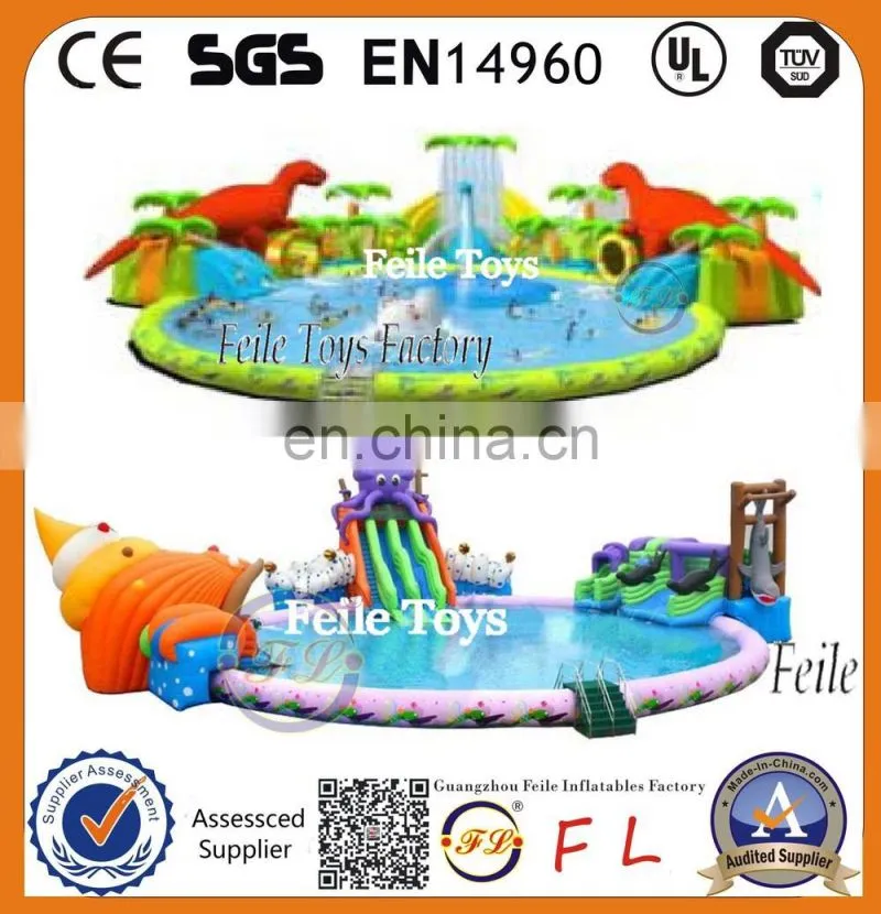 HOT !High Quality and Best Selling Inflatable Floating Water Park for children and adult