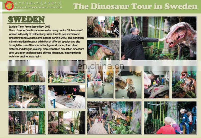 2016 Life size animatronic dinosaur costume