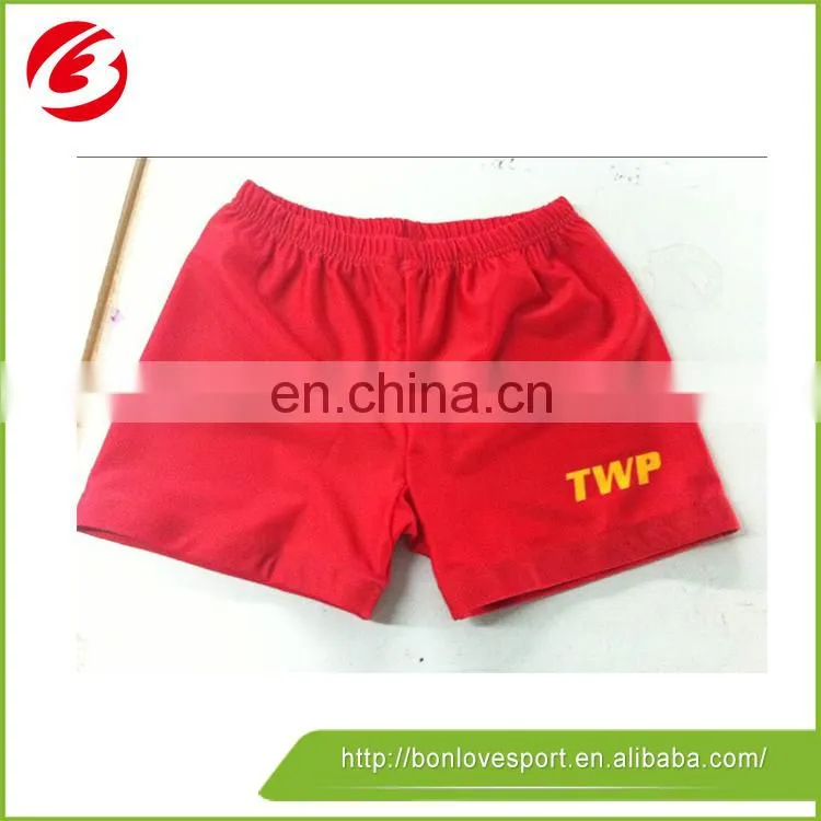 Top design good quality custom sublimation netball shorts