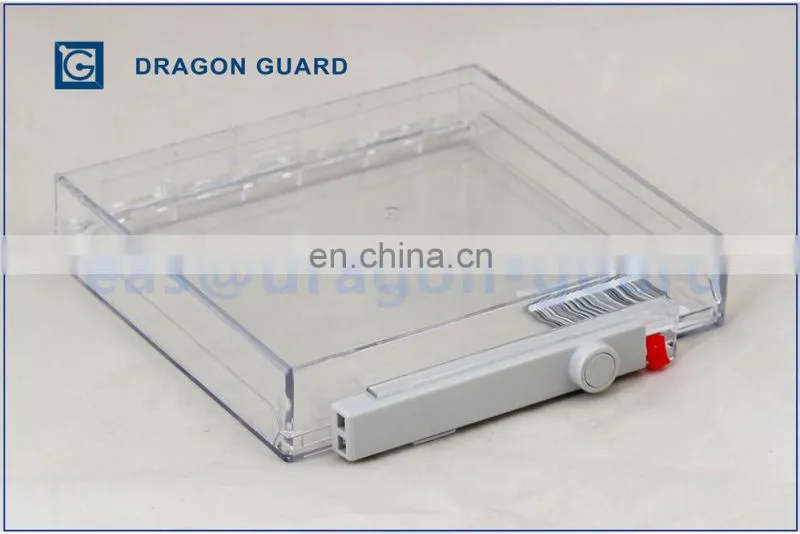 Dragon Guard EAS Anti-theft Plastic One CD Safer Box,keeper box