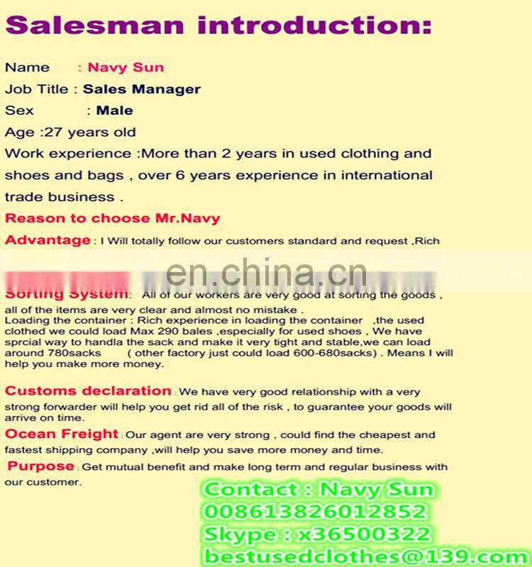 professional sorted second hand used clothes