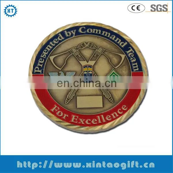 Customized 2016 canada souvenir metal coin factory