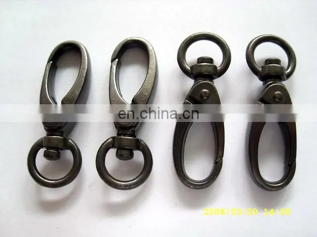 Wholesale custom swivel eye loop hook trigger dog collar snap hook