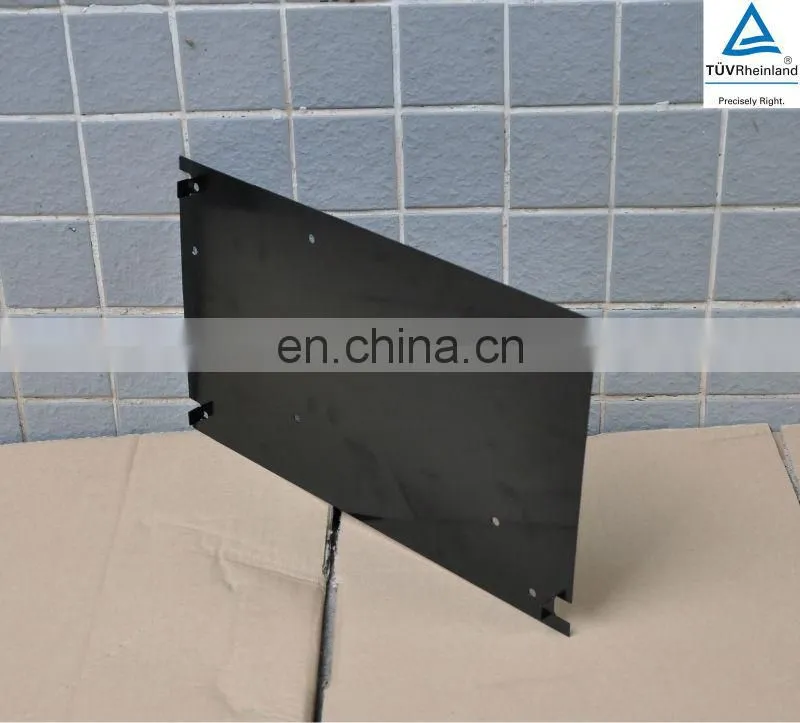 custom machining Precision 14 GAGE ALU(0.064) time save finish 120 grit bothsides vac mounting plate ETM