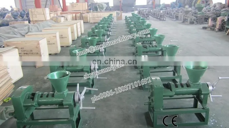 Castor seed peanuts soybean sesame olives mona Brand corn germ oil press machine