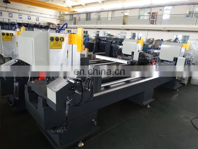 Double Head Mitre Cutting Saw for PVC and Aluminum Profile / Window Door Cutting Saw