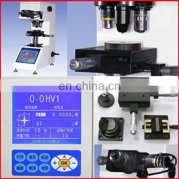 HV-1000 digital micro vickers hardness test device