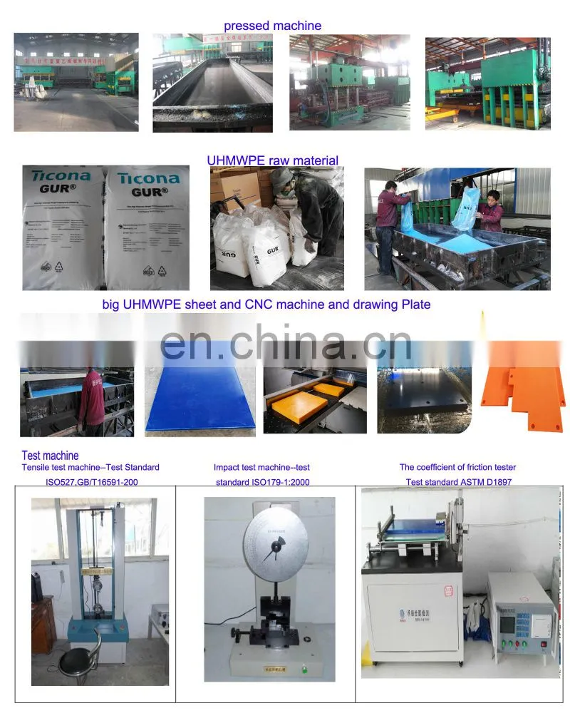 black uhmw block uhmw plastic blocks for machining