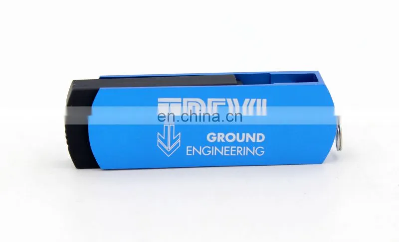 Hot Selling metal Pendrive USB Flash Drive2.0 3.0 swivel U Disk32gb64gb128gb