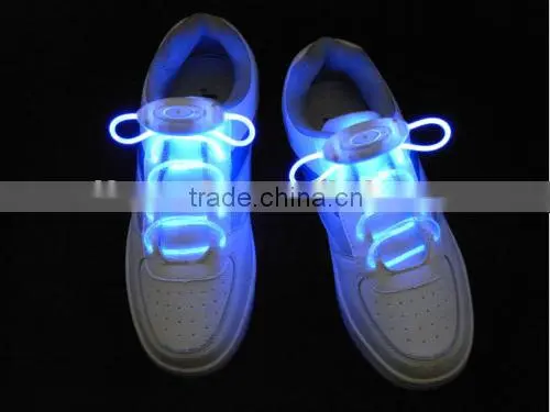 New LED Shoelaces Shoe Laces Shoestring Flash Light Up Glow Luminous Waterproof