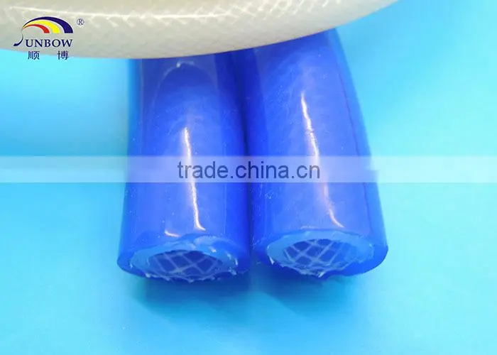 High Temperature High Voltage Resistant Food Grade Clear Silicone Braided Tube